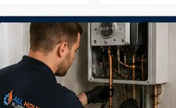 All Hours engineer working on boiler and heating equipment